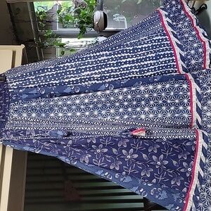 Easybuy maxi cotton skirt.